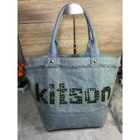 ราคา (มือ2) TOTE KITSON แท้ผ้ายีนส์ใบใหญ่ (26340545446)