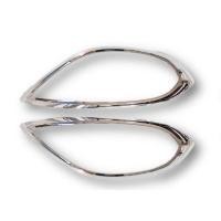 ราคา ฝาครอบไฟหน้า Mitsubishi Attrage 2013-2018 มิตซูบิชิ แอททราจ2013-2018 ชุบโครเมี่ยม (6640198915)