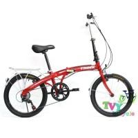 ราคา TrinX จักรยานพับ รุ่น DS2007 (สีแดง) (300667312)