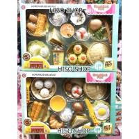 ราคา ของเล่นติ่มซำ หั่นผักผลไม้ ทำกับข้าว ชุดอาหาร สีสันสวยงาม ของเล่นเสริมจินตนาการและพัฒนาการ (1896962468)