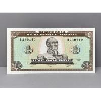 ราคา ธนบัตรรุ่นเก่าของประเทศเฮติ ชนิด1Gourdes ปี1989 UNC (20574339065)