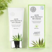 ราคา Jigott Aloe Sun Protect BB Cream SPF 41 PA++ 46 บีบีรองพื้นกันแดดเนื้อบางเบาสูตรผสมว่านหางจรเข้จากเกาหลีของแท้ (22043087493)