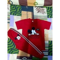 ราคา Sale ชุดเซตมิกกี้เมาส์สีแดง แขนขายาวไซด์XL (4477409850)