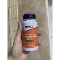 ราคา Ashwagandha, Standardized Extract, 450 mg, 90 Veg Capsules, โสมอินเดีย, NOW (3979164950)