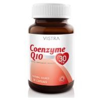 ราคา Vistra Coenzyme Q10 Softgel 30mg 30 แคบซูล (25842851717)