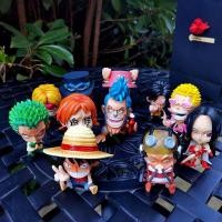 ราคา ♞ﺴ✇ครบชุดฟิกเกอร์วันพีซ โมเดลลูฟี่ ตุ๊กตาโซโล ผมแดง คนรักเอส ของขวัญวันเกิดคริสต์มาส กล่องตาบอด (22580845837)