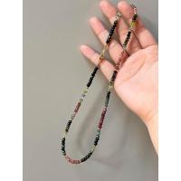 ราคา สร้อย เม็ดทองแท้ + หินมงคล (หินทัวร์มาลีน) รับประกันทองแท้ (24462884103)