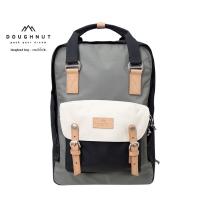ราคา DOUGHNUT BAG : MACAROON LARGE REBORN COMBO SERIES : GREY x STONE เป้สะพายหลัง หนังแท้รีไซเคิล ( รหัสสินค้า 09286 ) (17797455134)