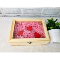 ราคา กล่องไม้สน กล่องไม้ฝากระจก ขนาด 5x7นิ้ว (มีตัวล็อค) (2890434045)