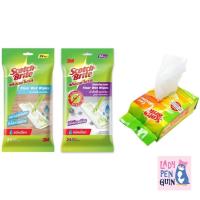 ราคา 3M สก๊อตช์-ไบรต์ ผ้าเช็ดเก็บฝุ่น แบบไฟฟ้าสถิตย์ เช็ดพื้น ฆ่าเชื้อ SCOTCH (4906653431)