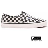 ราคา VANS AUTHENTIC 44 DX ANAHEIM FACTORY CHEKERBOARD BLACK 2021 SNEAKERS สินค้ามีประกันแท้ (8975376388)