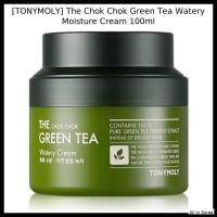 ราคา [TONYMOLY] The Chok Green Tea Watery Moisture Cream 100ml / ครีมมอยส์เจอร์เกาหลี / เนื้อบางเบา / ของแท้ 100% (56604637746)