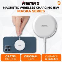 ราคา REMAX Magka Series 15W Wireless Charging Magnetic Fast Charger RP-W27 (41227234375)