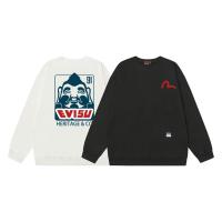 ราคา new 2025 evisu เสื้อกันหนาวลายพระพุทธสำหรับทั้งผู้ชายและผู้หญิง ออกแบบสไตล์ใหม่ ทรงคลายหลวม พิมพ์ลายรอบคอดีไซน์สวยงาม (42727456207)