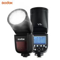 ราคา Godox V1P กล้องแฟลช Speedlite Speedlight หัวกลมในตัว 2.4G ไร้สาย X ระบบพร้อมจอแสดงผล LCD Hot Shoe ใช้งานร่วมกับ PENTAX 645Z K-3II K-1 KP K PPC1 (44427485167)
