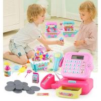 ราคา (พร้อมส่ง)แคชเชียร์มินิ มีเสียงมีไฟ เครื่องคิดเงินใช้งานได้จริง ของเล่นเด็ก ส่งไว (2467562684)