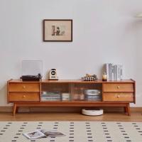 ราคา ชั้นวางทีวีไม้แท้ รุ่น 4 ลิ้นชักและขาสูงขึ้น (25222322707)