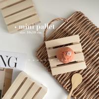 ราคา ถาดไม้ พาเลท จานรองแก้วไม้ จานรองเทียน พาเลทไม้ตกแต่ง พร๊อพถ่ายรูป ( noodle.storage) (6893395977)