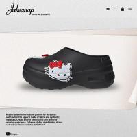 ราคา Adifom Stan Smith Mule Hello Kitty X Women's Adidas Originals '50th Anniversary Black' IH0280 [ ของแท้100% ] (24894262558)