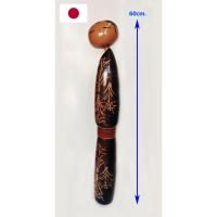 ราคา ตุ๊กตาไม้โคเคชิ ผลงาน Semi Shigure ของศิลปิน Kokeshi by Suigei Sato ตัวสูงใหญ่60cm. (41561172502)