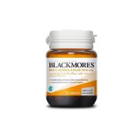 ราคา Blackmores Bio C Acerola Plus 1500mg 15 tab แบลคมอร์ส ไบโอ ซี อะซีโรล่า พลัส 1500 มก. ( 15 เม็ด ) (29572748306)
