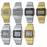 ราคา แท้ศูนย์ Casio (กล่องคลีม)นาฬิกาข้อมือผู้ชาย สายสแตนเลส รุ่น A700 A700W A700WM A500 A500WA A500WGA ประกันศูนย์ 1 ปี (3419501726)
