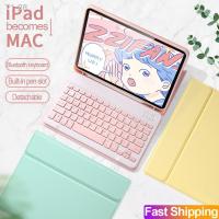 ราคา ☽❧❒เคสคีย์บอร์ดไทย iPad Gen 7 10.2 , Air 3 2019, 9.7 Gen 6, Pro 10.5 เก็บปากกาได้, iPad keyboard case (13511503322)