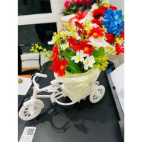ราคา จักรยานจัดดอกไม้วินเทจ รวมดอกไม้ ดอกเดซี+จักรยานวินเทจ พร้อมกระถาง พร้อมส่งจากไทย เดซี่ตกแต่ง ความหมายดี แต่งคาเฟ่ (28484136055)