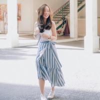 ราคา Lookbooklookbook กระโปรงยาว (6200342447)