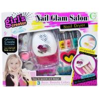 ราคา ชุดทำเล็บ สีทาเล็บลอกได้ อุปกรณ์ครบเซ็ท ชุดทำเล็บของเล่นพร้อมเครื่องอบแห้งเครื่องพ่นกากเพชร TY178 (17176515147)