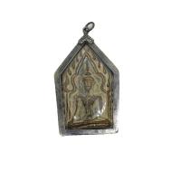 ราคา พระขุนแผนเนื้อชิน พิมพ์บ้านกร่าง สุพรรณบุรี พร้อมเลี่ยมกรอบแต่งเงินเก่า (51152933921)