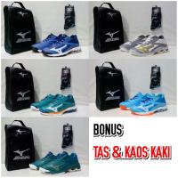 ราคา รองเท้าวอลเลย์บอล Mizuno ใหม่ล่าสุด Mizuno wave Lightning Z6 Low Bonus กระเป๋าและถุงเท้า (26861819094)