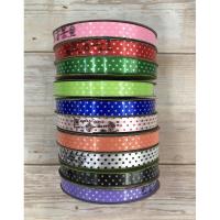 ราคา ริบบิ้นพับเหรียญ ริบบิ้นห่อเหรียญ ลายจุด ยี่ห้อ TW (3782479445)