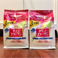 ราคา ✨เพิ่มปริมาณ 33วัน✨ Meiji Amino Collagen 5,000mg ถุงเติม236g แท้จากญี่ปุ่น Exp.10/2019 (1525261785)