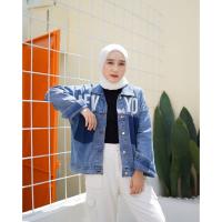 ราคา เสื้อแจ็คเก็ตยีนส์ OVERSIZE NEW YORK (43255798262)