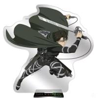 ราคา พร้อมส่งสแตน 15.5 cms AOT ไททัน | Ichiban Kuji Attack on Titan Freedom Seeking Prize E Levi Ackerman Big Acrylic Stand (43550495062)