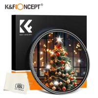 ราคา K&F Concept 82mm Star Filter for Lens 4-8 Points Variable Filter 82mm 77mm 52mm 58mm 72mm 67mm star focus filter camera (27557599608)
