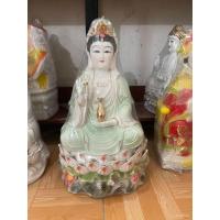 ราคา พระพุทธรูปเซรามิกหยกพอร์ซเลนพระอวโลกิเตศวรโพธิสัตว์เจ้าแม่กวนอิมจักรพรรดินี 6LXX (29670525893)