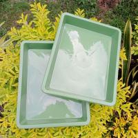 ราคา 35 indoprima ถาดเหลี่ยมพลาสติก / ถาดพลาสติก / ถาดสี่เหลี่ยม / ถาดพลาสติก (26811859611)