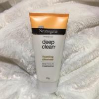 ราคา ของแท้ % Neutrogena deep clean คุชชั่นโฟมล้างหน้า ขนาด 175 g. (7719227458)