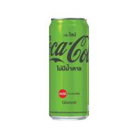 ราคา COKE Coca Cola No sugar โค้ก กลิ่นไลม์ ไม่มีน้ำตาล 325mlx24 โค้ก coke (22363876385)