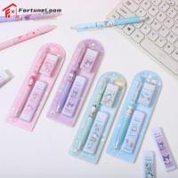 ราคา 【COD】 ดินสอกด Sanrio ลาย Melody Kuromi จาก Cinnamoroll Pochacco ชุดเครื่องเขียน ดินสอกดอัตโนมัติ หัวดินสอขนาด 0.5 มม. 【FortuneLoom】 (42527579726)