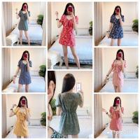ราคา มินิเดรส แต่งโบ แขนพอง (8668723143)
