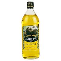 ราคา Sabroso 100% Pure Olive Oil ซาโบรโซ เพียว น้ำมันมะกอก ขนาด 1 ลิตร (17450395590)