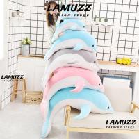 ราคา ลามูซของเล่นตุ๊กตาปลาโลมา,นุ่ม30/ 50ซมหมอนปลาโลมา,หน้าผ้าฝ้ายเติมสีฟ้าสีชมพูสีเทาโซฟาเบาะ (53254580392)