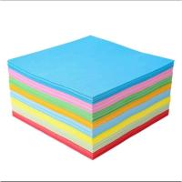 ราคา กระดาษพับนก กระดาษพับโอริกามิ 10 สี 100 แผ่น (22580968754)