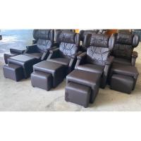 ราคา เก้าอี้นวดเท้าชุดสามชิ้น✅สีน้ำตาลเข้ม (870) ประกันโครงสร้าง 1 ปี (24119523849)