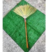 ราคา ไม้กวาดดอกหญ้าหนาพิเศษ งาน OTOP มัดแน่น ไม่หลุดง่ายงานฝืมือ (5068881681)