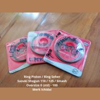 ราคา แหวนลูกสูบ Suzuki Shogun 110 125 Smash แหวนลูกสูบขนาด STD 050 100 Ichidai ยี่ห้อ (28193787905)
