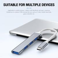 ราคา Oker Hub TYPE-C to USB3.0+1 USB2.0+3 HUB 4-Ports H-347 ฮับ (18234126366)